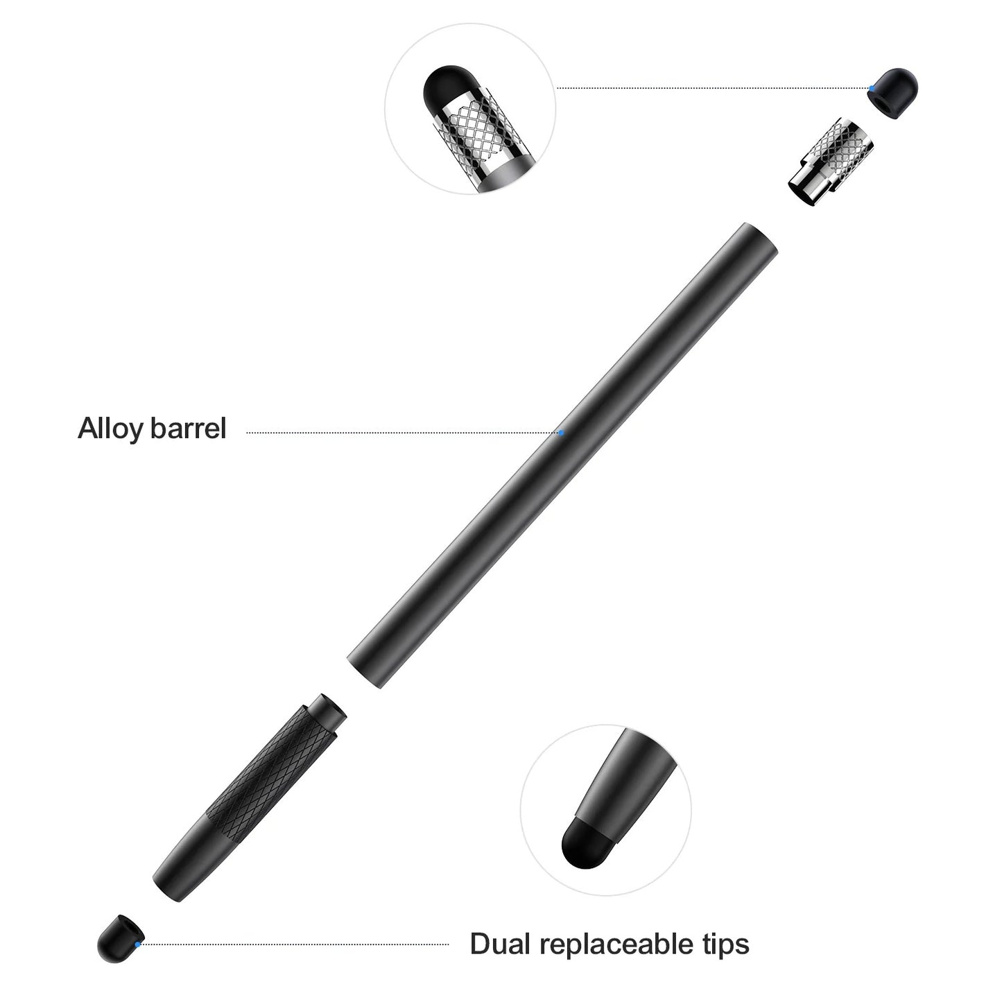 JR-DR01 Universal Passive Capacitive Touchscreen Stylus Pen